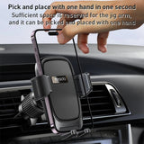 Suport auto Yesido Suport auto (C241), pentru Grila ventilatie, Balanced Three-Point, 4.7-7.2inch Phones, negru