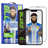 Folie de protectie pentru iPhone 13, Blueo Anti-Reflective HD Glass