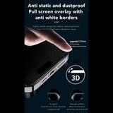 Folie de protectie pentru iPhone 16 Pro, Anank 2.5D 1X Reinforced 360° Privacy Screen Protector