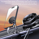 Suport auto Yesido Suport auto (C210), Magnetic, pentru Bord, Dual Ball Head, Metal Design, Universal, negru
