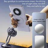 Suport auto Yesido Suport auto (C210), Magnetic, pentru Bord, Dual Ball Head, Metal Design, Universal, negru