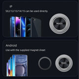 Suport auto Yesido Suport auto (C179), pentru Bord/Parbriz, Star Inel Magnetic Design, 360, Zinc Alloy, negru