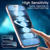 Folie de protectie pentru iPhone 16 Pro, Anank 3D 1X Reinforced Curved Screen Protector (10 pack)