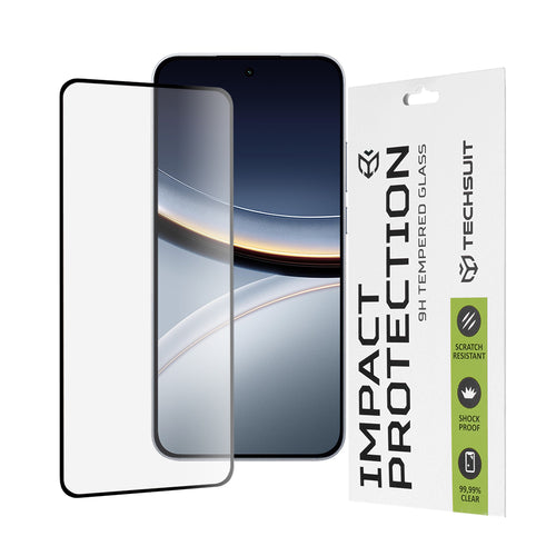 Folie de protectie pentru Xiaomi POCO F7, Techsuit 111D Full Cover / Full Glue Glass