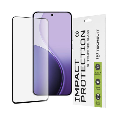 Folie de protectie pentru OPPO Reno14 FS 5G, Techsuit 111D Full Cover / Full Glue Glass