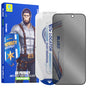 Folie de protectie pentru iPhone 15, Blueo Anti-Peep Privacy Glass cu Applicator Pro