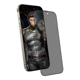 Folie de protectie pentru iPhone 15 Pro Max, Blueo Anti-Peep Privacy Glass
