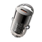 Incarcator auto Yesido Hidden Incarcator auto (Y67), Type-C, PD45W, Aliaj aluminiu, Super Incarcare rapida, negru