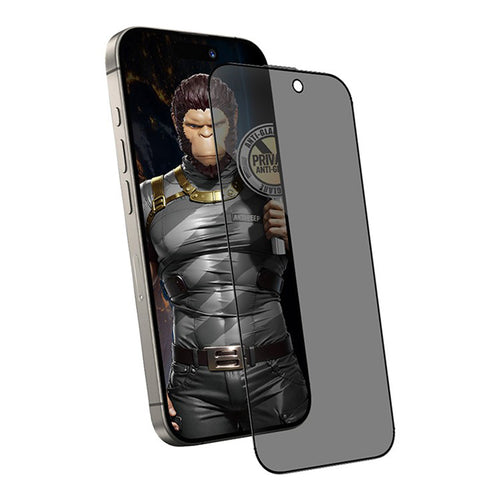 Folie de protectie pentru iPhone 14 Pro, Blueo Anti-Peep Privacy Glass