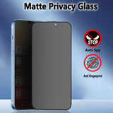 Folie de protectie pentru iPhone 13 Pro Max, Blueo Anti-Peep Privacy Glass