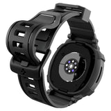 Curea pentru Samsung Galaxy Watch8 44mm, Spigen Rugged Armor Pro (ACS10007), negru