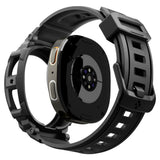 Curea pentru Samsung Galaxy Watch8 44mm, Spigen Rugged Armor Pro (ACS10007), negru