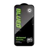 Folie de protectie pentru iPhone 16 Pro, Blueo 3D Full Display Curved Edge AR Glass