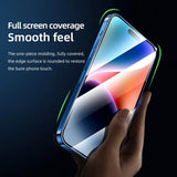 Folie de protectie pentru iPhone 16 Pro, Blueo 3D Full Display Curved Edge AR Glass