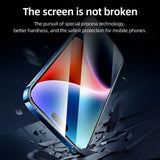 Folie de protectie pentru iPhone 16 Pro, Blueo 3D Full Display Curved Edge AR Glass