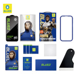 Folie de protectie pentru iPhone 16 Pro, Blueo 3D Full Display Curved Edge AR Glass