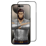Folie de protectie pentru iPhone 16 Pro, Blueo 3D Full Display Curved Edge HD Glass