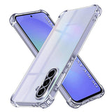 Husa pentru Samsung Galaxy A36 5G, Techsuit Shockproof Clear Silicone, transparenta
