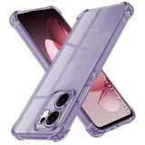 Husa pentru OPPO Reno13 F 4G, Techsuit Shockproof Clear Silicone, fumuriu