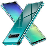 Husa pentru Samsung Galaxy S10 Plus, Techsuit Shockproof Clear Silicone, transparenta