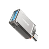 Adaptor Mcdodo OTG Adapter (OT-8730), USB to Type-C, Zinc Alloy, 5.0Gbps, Negru