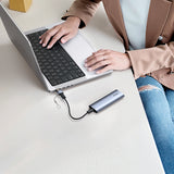 Adaptor Mcdodo OTG Adapter (OT-7580), Type-C to USB3.0, Aluminium Alloy, Charging&data Sync, cu Indicator Light