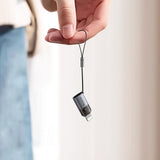 Adaptor Mcdodo OTG Adapter (OT-7630), USB-C to Lightning, Aluminium Alloy, Charging & Data Sync, 36W, Albastru Light