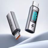 Adaptor Mcdodo OTG Adapter Wales Series (OT-6090), Type-C to Type-C, PD100W, 5A, Charging & Data Sync, Afisaj Digital