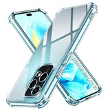 Husa pentru Honor 200 Lite, Techsuit Shockproof Clear Silicone, transparenta