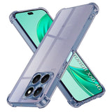 Husa pentru Honor X8b, Techsuit Shockproof Clear Silicone, fumuriu