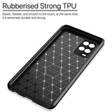Husa pentru OPPO A54 4G, Techsuit CarbonFiber, negru