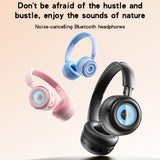 Casti wireless Yesido Casti Wireless (EP06), pentru Kids, cu Bluetooth V5.3, Microphone, Support Cablu audio, 500mAh, bleu