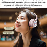 Casti wireless Yesido Casti Wireless (EP06), pentru Kids, cu Bluetooth V5.3, Microphone, Support Cablu audio, 500mAh, bleu