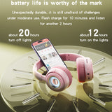 Casti wireless Yesido Casti Wireless (EP06), pentru Kids, cu Bluetooth V5.3, Microphone, Support Cablu audio, 500mAh, bleu