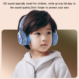 Casti wireless Yesido Casti Wireless (EP06), pentru Kids, cu Bluetooth V5.3, Microphone, Support Cablu audio, 500mAh, bleu