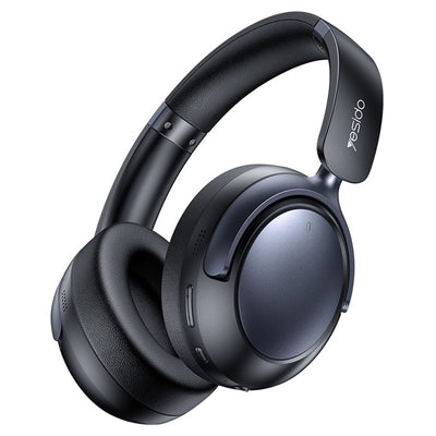 Casti wireless Yesido (EP07), cu Bluetooth V5.3, Hybrid ANC, ENC, 500mAh, negru