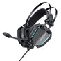 Casti gaming Yesido cu fir Casti (EK03), pentru Gaming, Jack 3.5mm, USB, cu Microfon, Lights, 2m, negru