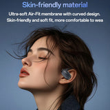 Casti wireless Yesido (YSP25), cu Bluetooth V5.3, Open-ear Design, IP54, 600mAh, negru