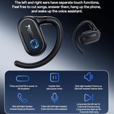 Casti wireless Yesido (YSP25), cu Bluetooth V5.3, Open-ear Design, IP54, 600mAh, negru