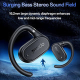 Casti wireless Yesido (YSP25), cu Bluetooth V5.3, Open-ear Design, IP54, 600mAh, negru
