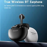 Casti wireless Yesido (TWS21), cu Bluetooth V5.3, Semi-Design in-ear, Control tactil, ANC, 320mAh, alb
