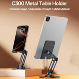 Suport de birou Yesido Suport de birou (C300), pentru Phone Reglabil, Aluminum, 4.7, argintiu
