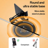 Suport de birou Yesido Suport de birou (C300), pentru Phone Reglabil, Aluminum, 4.7, argintiu
