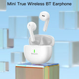 Casti wireless Yesido (TWS18), Bluetooth V5.1, Semi-Design in-ear, 220mAh, Type-C, alb