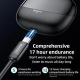 Casti wireless Yesido (TWS26), Stereo, cu Microfon, Bluetooth, 13mm Difuzor, In-ear, 250mAh, negru