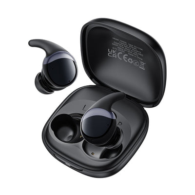 Casti wireless Yesido (TWS30), cu ANC, TWS, Microfon, Bluetooth 5.3, In-ear, 300mAh, negru