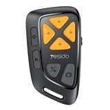 Selfie stick Yesido Bluetooth Telecomanda (SF25), Swipe videos/Read Novels/Take Photos Remotely, 200mAh, negru;oranj