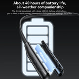 Casti wireless Yesido (YSP20), Magnetic, Neckband Design, cu Bluetooth V5.3, 400mAh, Type-C, negru