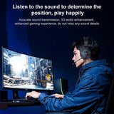Casti gaming Yesido Wired Headphones (EK05), pentru Gaming, USB, cu Microphone, RGB LED Lights, negru