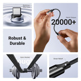 Adaptor UGREEN, Audio Cable Av161 50631 Type-C to Jack 3 5mm Aluminum Shell Analog Digital 24bit 96khz 10cm Koff